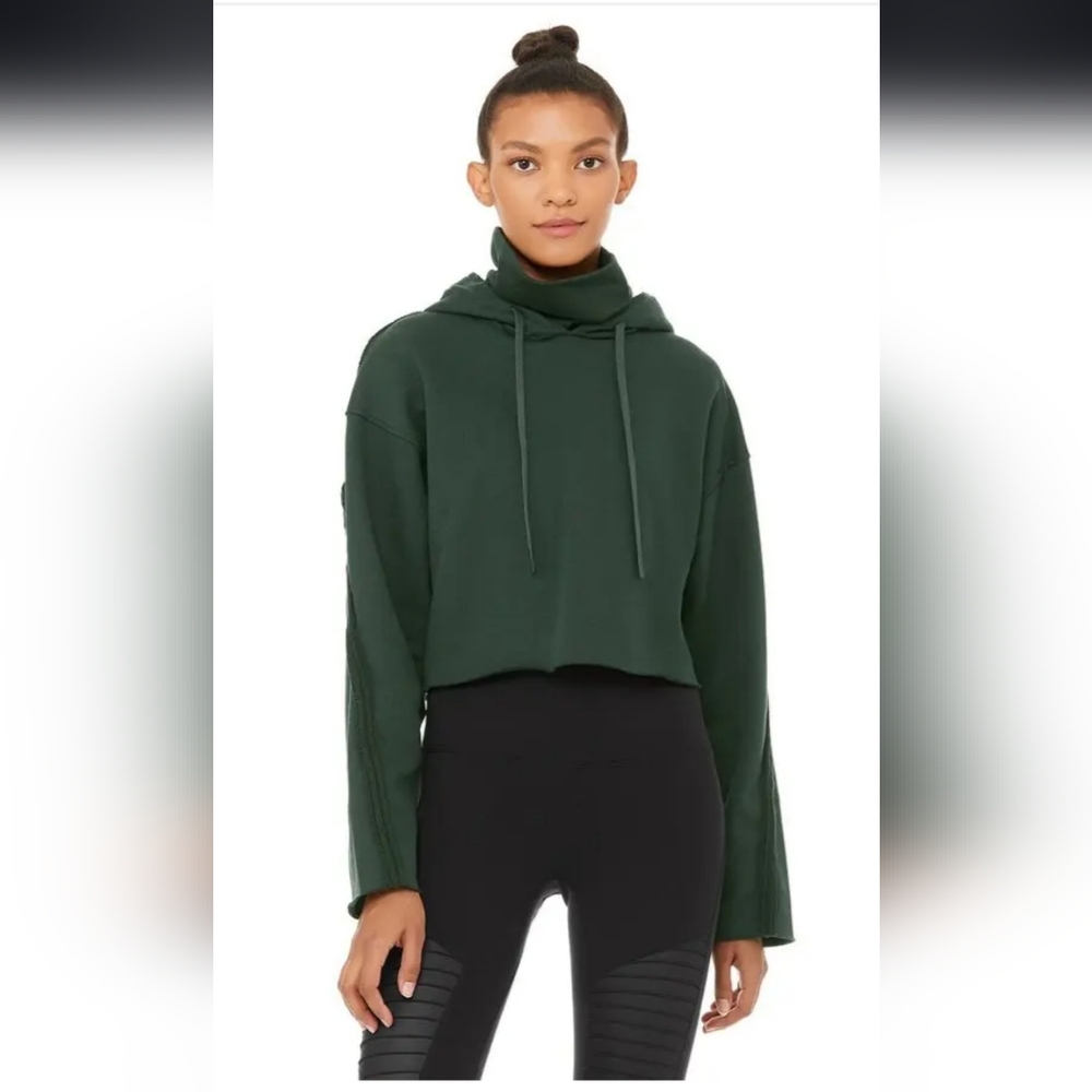 ALO Yoga Forest Green Hoodie